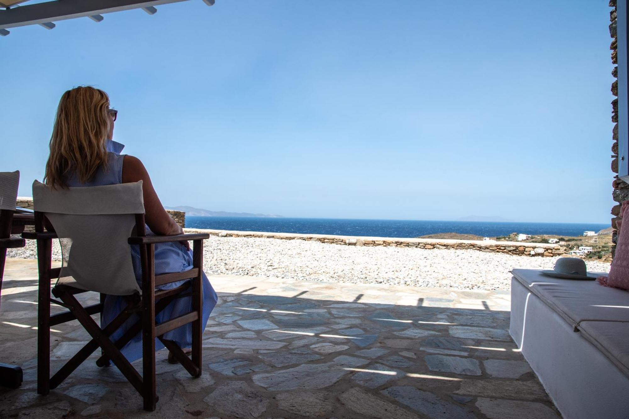Iliopetra Residence Agios Romanos Ngoại thất bức ảnh